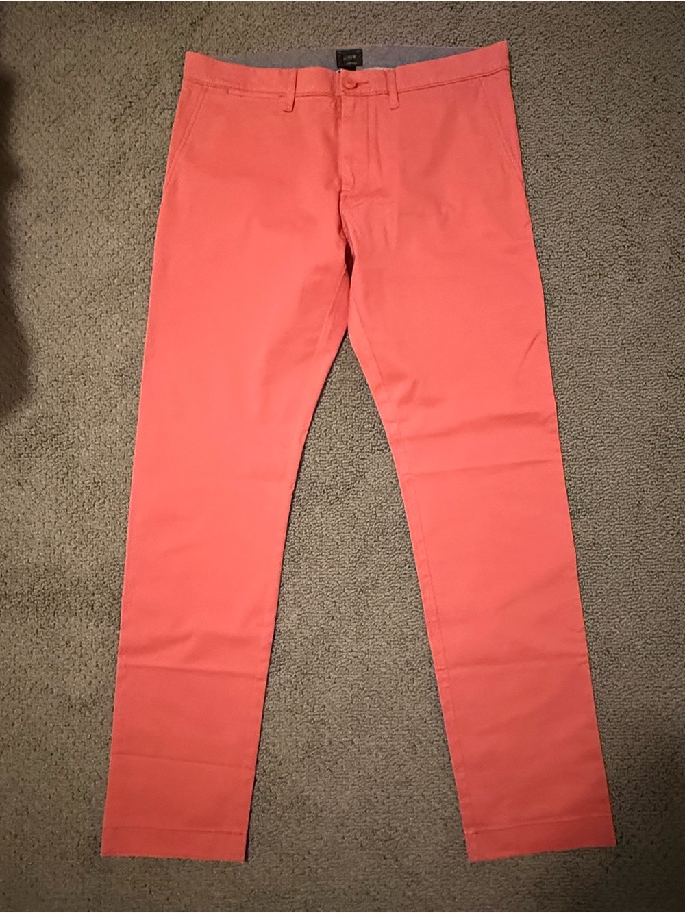 NWT J. Crew Trade Slim Coral Chinos Slim 32x32